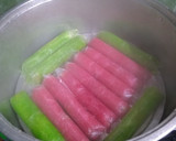 Foto langkah ke 3 dari resep Kue janda/pisang lapis singkong.
