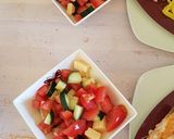 Pas rețetă Tagliatele cu somon si salată 2 fotografie