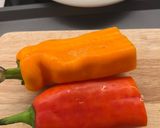 Hình bước làm 1 của món Pizza Sandwich