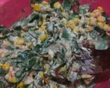 Foto langkah ke 6 dari resep Bakwan Jagung Manis Bayam.