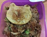 Foto langkah ke 5 dari resep Nasi goreng Teddy Bear.
