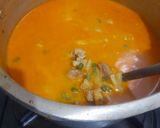 Foto langkah ke 5 dari resep Sayur ketupat/lontong tetelan sapi idul adha.