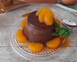 Foto del paso 5 de la receta: Flan de chocolate con mandarina