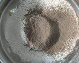 A picture of step 1 of Wheat Flour and barely flour nut cake.