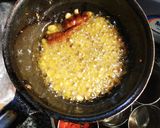 A picture of step 12 of Dal Palak.