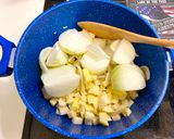A picture of step 3 of Vichyssoise Potato & Onion Cold Cream Soup.