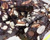 Gambar langkah 6 resipi Keto brownies.