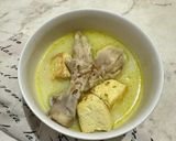 Foto langkah ke 4 dari resep Opor Ceker Ayam Tahu.