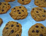 Foto langkah ke 4 dari resep Chewy & Soft Pumpkin Chocolate Chip Cookies/Cookies Labu Kuning.