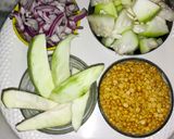 কাঁচা আমের লাউ ডাল(Kacha Aamer Lau Dal recipe in Bengali) রেসিপি ধাপ - 1 ছবি