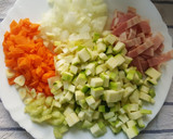 Foto del paso 2 de la receta: Minestrone