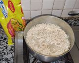 A picture of step 2 of Masala Maggi.