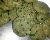 A picture of step 6 of Chicken chutney kabab.