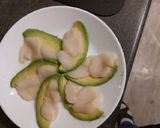 Une image de l'étape 5 de Avocat et St Jacques vinaigrette au fruit de la passion.