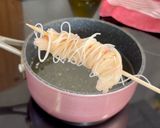 Foto del paso 5 de la receta: Gambones en crujiente de fideos de arroz