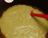 A picture of step 5 of Panchmel Dal with steamed rice.