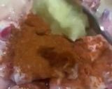 A picture of step 2 of Butter Chicken.