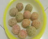 Foto langkah ke 7 dari resep Onde2 pelangi endessss.