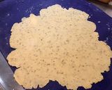 Une image de l'étape 5 de Pâte brisée épeautre, lait et origan (pour tarte salée).
