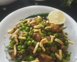 हरी मटर की घुघनी (hari matar ki ghugni recipe in Hindi) रेसिपी चरण 8 फोटो