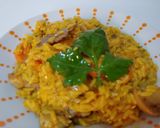 Foto del paso 9 de la receta: Arroz meloso de cerdo, mejillones y pollo