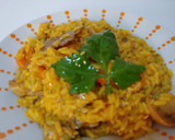 Foto del paso 9 de la receta: Arroz meloso de cerdo, mejillones y pollo