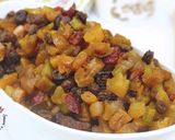 Hình bước làm 1 của món Christmas Fruitcake