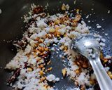 A picture of step 2 of Dry Horse Gram chutney.