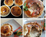 Foto del paso 3 de la receta: Tartas de verdura jamón y queso