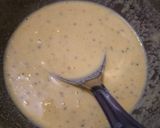 A picture of step 1 of Besan ka cheela.