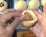 รูปขั้นตอนการทำที่ 4 ของ ขนมปังหวาน 3 ไส้