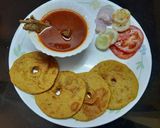 कोल्हापूरी मटण आणि वडे (Kolhapuri Mutton vade Recipe In Marathi) रेसिपी स्टेप 7 फोटो 