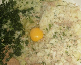 Foto del paso 9 de la receta: Tortitas de papa con atún acompañadas de arroz