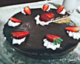 صورة لخطوة 3 من وصفة تشيز كيك شوكولاته 🥧🥧🥧