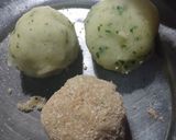 Foto del paso 2 de la receta: Bombas de papas🥔con perejil y ensalada de remolacha súper rica!