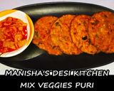 A picture of step 7 of Methi Beetroot Puri.