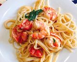 Φωτογραφία βήματος 6 της συνταγής Shrimp in love ❤️ pasta