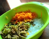 Foto langkah ke 4 dari resep Tim ati sapi, wortel,bayam,buncis.