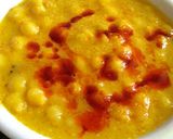 A picture of step 8 of Boondi ki kadhi.