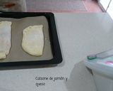 Foto del paso 7 de la receta: Pizza-Calzone de jamón y queso