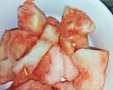 A picture of step 3 of Monday lunch,Irish potatoes with tomatoes sauce. #Abjmom.
