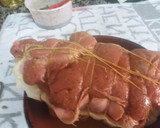 Foto del paso 7 de la receta: Lomo relleno de lacón y queso semicurado (a mi manera) 👨🏽‍🍳😉