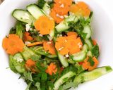 Hình bước làm 3 của món Dưa chuột góp 🥒