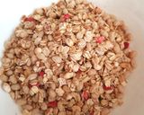 A picture of step 1 of My Granola & Banana Crisps. 💙.