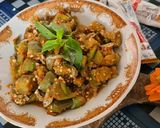 Foto langkah ke 4 dari resep Balado Terong Hijau.