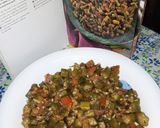 A picture of step 10 of Indian Style Okra Curry.