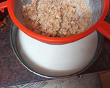 Foto del paso 5 de la receta: Falsa tarta de panacota de turrón con base de polvorón
