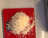 A picture of step 2 of Basil pesto.