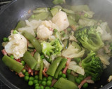 Foto del paso 8 de la receta: Verduras con bacon