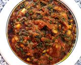 A picture of step 25 of Miyar zogale (moringa soup).